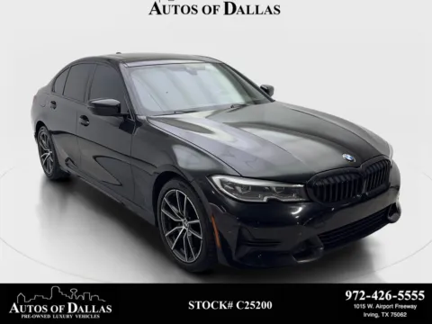 Black 2022 BMW 3 Series 330i SPORT LINE,NAV,CAM,SUNROOF,BLIND SPOT for sale in Irving, TX