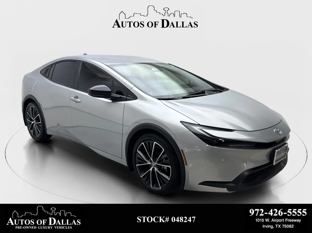 Silver 2024 Toyota Prius LE for sale in Irving, TX