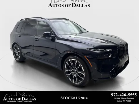 Black 2024 BMW X7 xDrive40i M SPORT,NAV,CAM,PANO,HEADS UP,22" WLS,3R for sale in Irving, TX