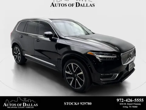 Black 2023 Volvo XC90 B6 Plus 7-Seater for sale in Irving, TX
