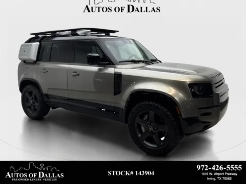 Gray 2023 Land Rover Defender 110 X-Dynamic SE NAV,CAM,PANO,HTD STS,BLIND SPOT for sale in Irving, TX