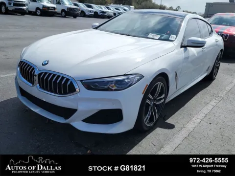 White 2022 BMW 8 Series 840 for sale in Irving, TX