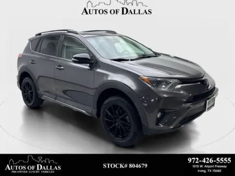 Gray 2018 Toyota RAV4 for sale in Irving, TX