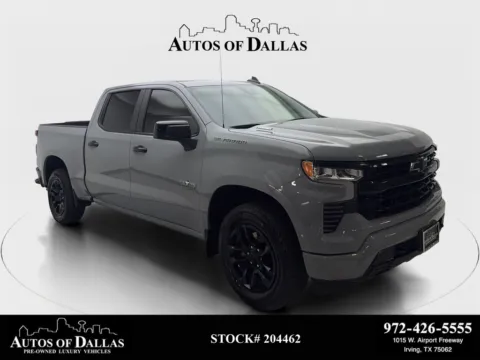 Gray 2025 Chevrolet Silverado 1500 RST for sale in Irving, TX