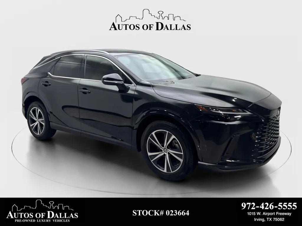 Black 2023 Lexus RX 350 Premium for sale in Irving, TX