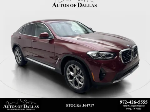 Red 2022 BMW X4 xDrive30i for sale in Irving, TX