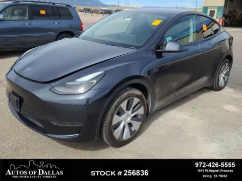 Gray 2024 Tesla Model Y Long Range for sale in Irving, TX