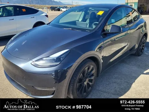 Gray 2024 Tesla Model Y Long Range for sale in Irving, TX