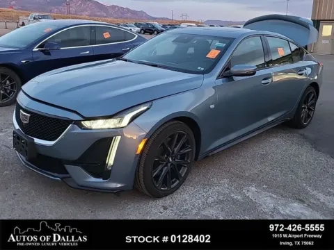 Blue 2023 Cadillac CT5 Sport for sale in Irving, TX