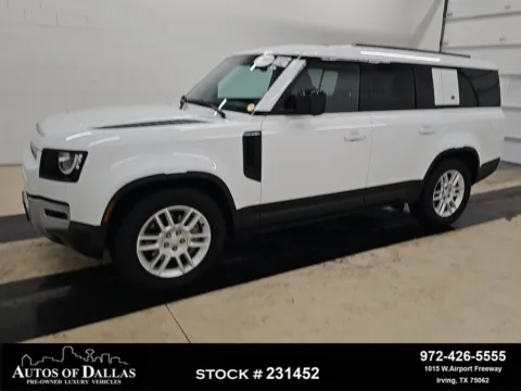 2023 Land Rover Defender 130 S NAV,CAM,PANO,HTD STS,BLIND SPOT,3RD ROW for sale in Irving, TX