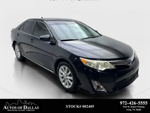 Black 2012 Toyota Camry Hybrid for sale in Irving, TX