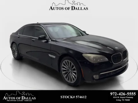 Black 2011 BMW 7 Series 740Li for sale in Irving, TX