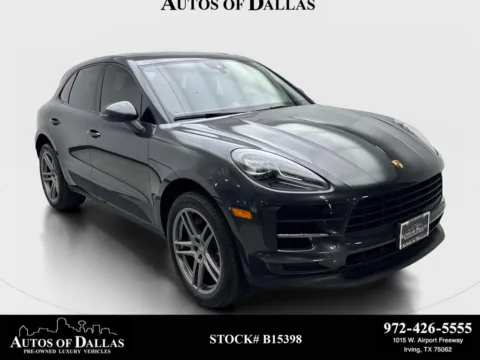 Gray 2021 Porsche Macan NAV,CAM,PANO,HTD STS,BLIND SPOT,18" WLS for sale in Irving, TX