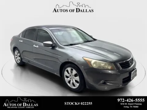Silver 2010 Honda Accord EX-L for sale in Irving, TX