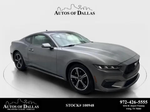 Gray 2025 Ford Mustang EcoBoost for sale in Irving, TX