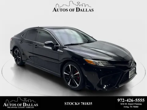 Black 2019 Toyota Camry XSE for sale in Irving, TX