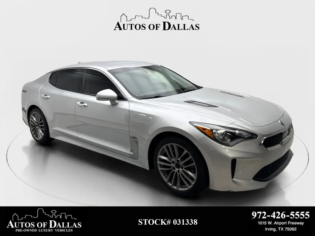 Silver 2018 Kia Stinger for sale in Irving, TX