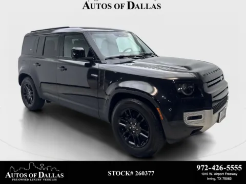 Black 2024 Land Rover Defender 110 S NAV,CAM,PANO,HTD STS,BLIND SPOT for sale in Irving, TX