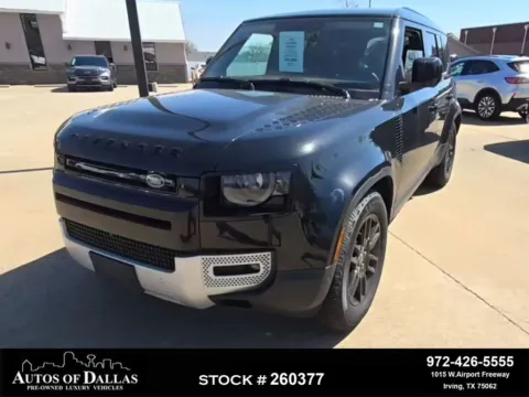 Black 2024 Land Rover Defender 110 S NAV,CAM,PANO,HTD STS,BLIND SPOT for sale in Irving, TX