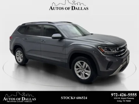 Gray 2021 Volkswagen Atlas 2.0T S for sale in Irving, TX