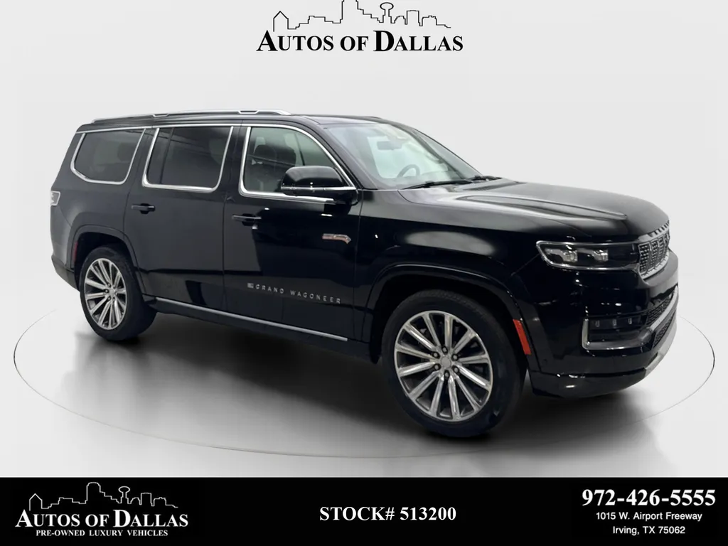 Black 2023 Jeep Grand Wagoneer Series II for sale in Irving, TX
