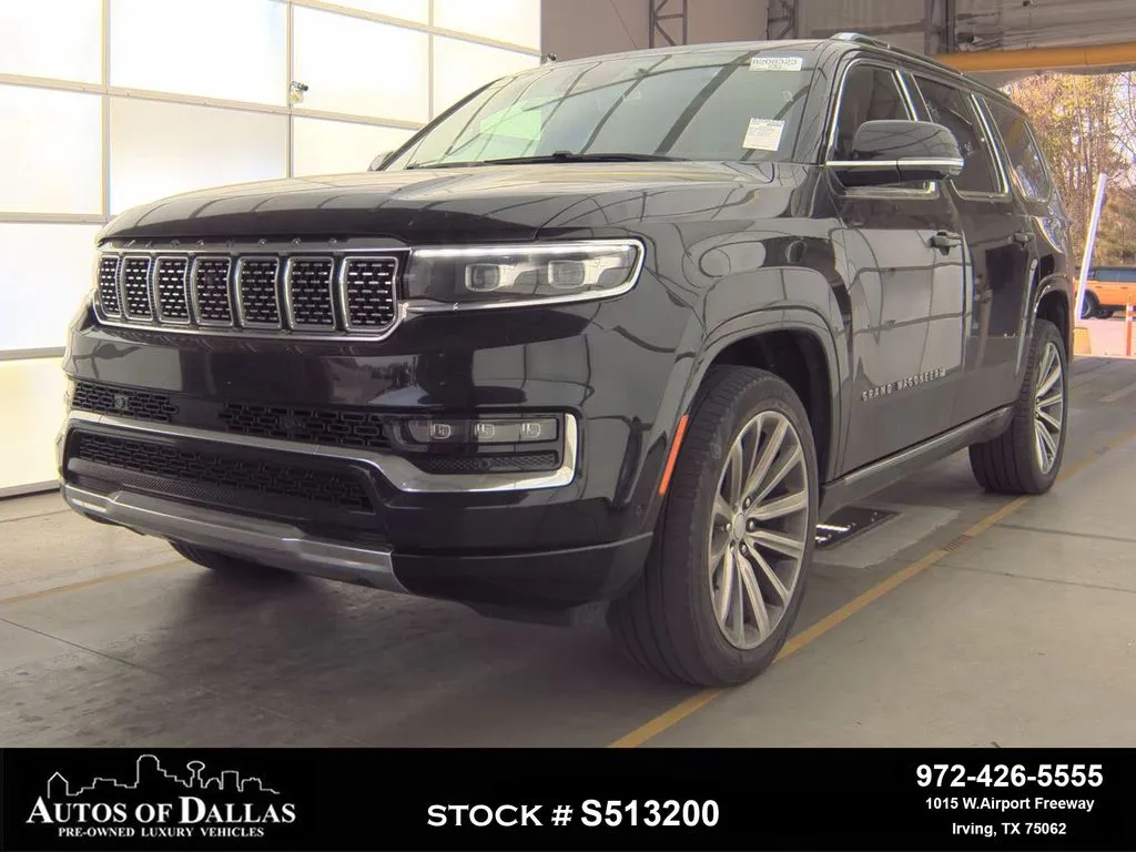 Black 2023 Jeep Grand Wagoneer Series II for sale in Irving, TX