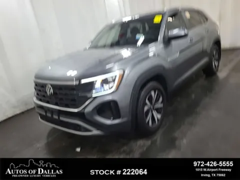 Gray 2025 Volkswagen Atlas Cross Sport 2.0T SE for sale in Irving, TX
