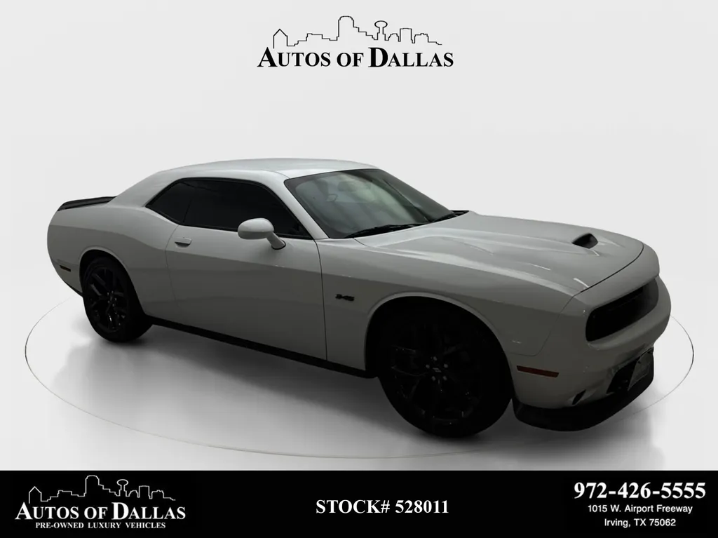 White 2023 Dodge Challenger R/T for sale in Irving, TX