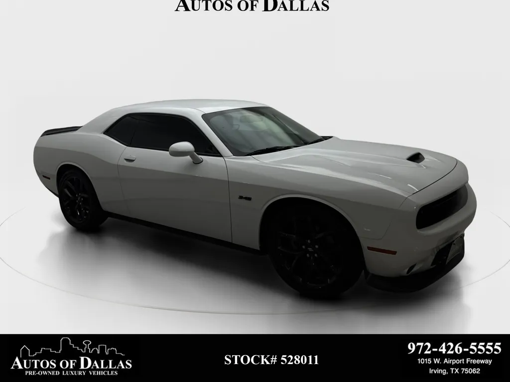 White 2023 Dodge Challenger R/T for sale in Irving, TX