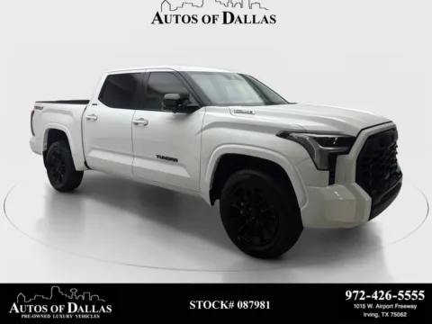 White 2025 Toyota Tundra Hybrid Limited for sale in Irving, TX