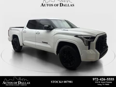 White 2025 Toyota Tundra Hybrid Limited for sale in Irving, TX