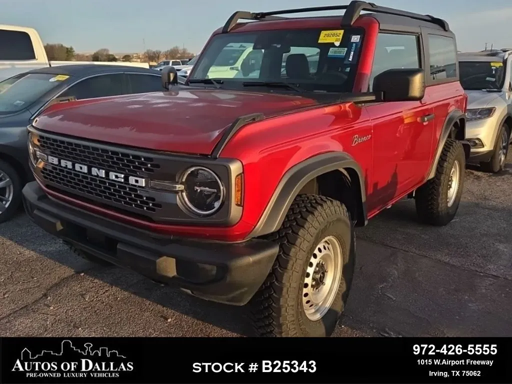 Red 2023 Ford Bronco for sale in Irving, TX