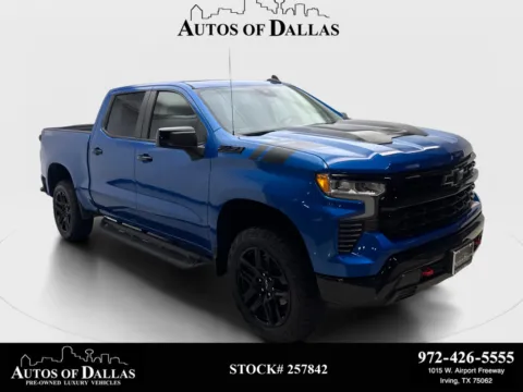 Blue 2023 Chevrolet Silverado 1500 LT Trail Boss for sale in Irving, TX
