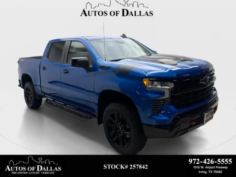 Blue 2023 Chevrolet Silverado 1500 LT Trail Boss for sale in Irving, TX