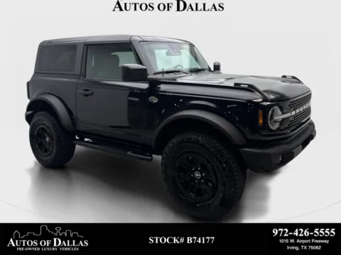Black 2022 Ford Bronco Wildtrak for sale in Irving, TX
