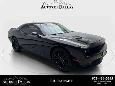 Black 2016 Dodge Challenger SXT for sale in Irving, TX