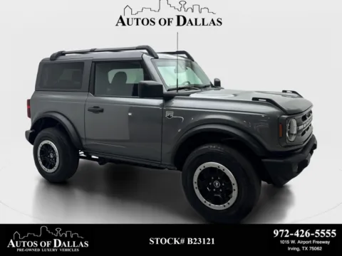 Gray 2022 Ford Bronco Big Bend NAV,CAM,HTD STS,BLIND SPOT for sale in Irving, TX