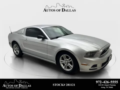 Silver 2014 Ford Mustang V6 for sale in Irving, TX