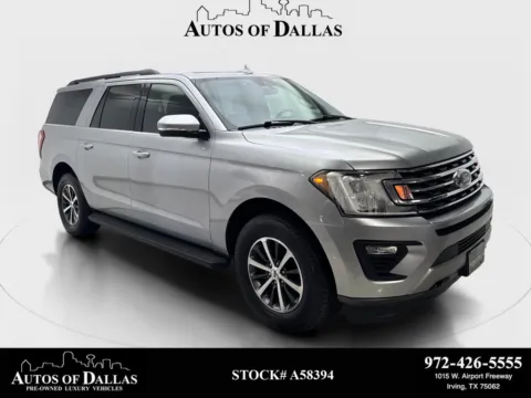 Silver 2020 Ford Expedition Max XLT for sale in Irving, TX