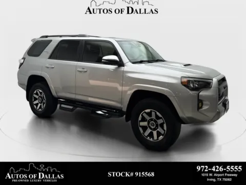 Silver 2021 Toyota 4Runner TRD Off-Road Premium for sale in Irving, TX