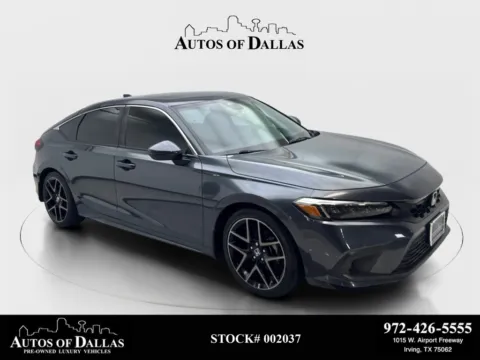Blue 2023 Honda Civic Sport Touring for sale in Irving, TX