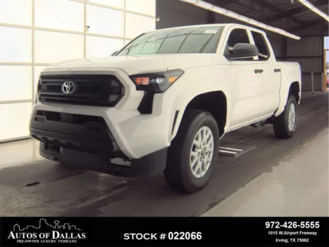 Photos of 2025 Toyota Tacoma SR CAM,KEY-GO,LANE ASST,17" WHLS for sale in Irving, TX at Autos of Dallas - Irving