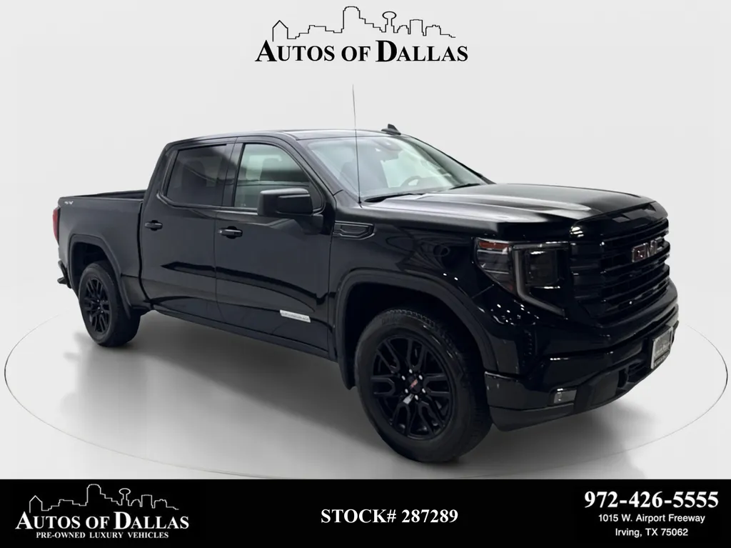 Black 2024 GMC Sierra 1500 Elevation for sale in Irving, TX