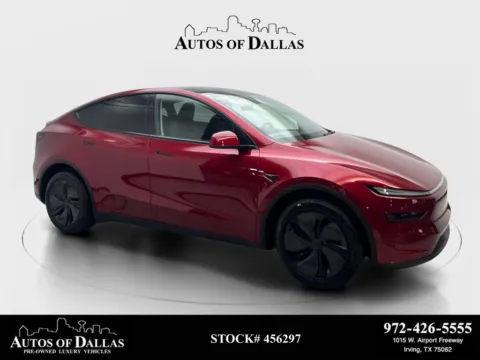 Red 2026 Tesla Model Y Long Range NAV,CAM,PANO,HTD STS,BLIND SPOT for sale in Irving, TX