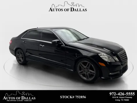 Black 2013 Mercedes-Benz E-Class E 350 for sale in Irving, TX