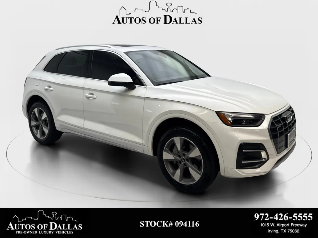 2023 Audi Q5 40 Premium CAM,PANO,HTD STS,BLIND SPOT,19" WLS