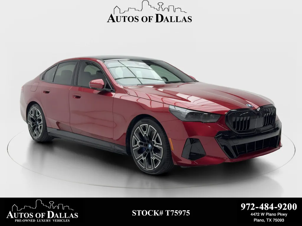 Red 2025 BMW i5 eDrive40 for sale in Irving, TX