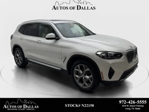 White 2022 BMW X3 xDrive30i for sale in Irving, TX