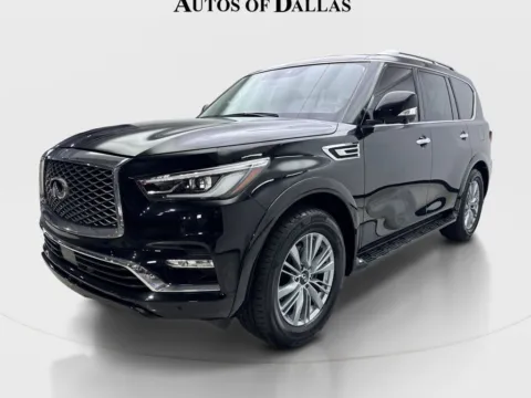 Photos of 2023 INFINITI QX80 LUXE for sale in Irving, TX at Autos of Dallas - Irving