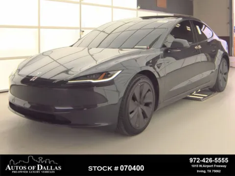 Blue 2025 Tesla Model 3 Long Range NAV,CAM,PANO,HTD STS,BLIND SPOT for sale in Irving, TX